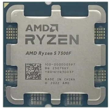 Процессор AMD Ryzen 5 7500F OEM 100-000000597